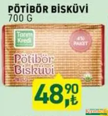 TARIM KREDİ PETİBÖR BİSKÜVİ 700 G fiyat ve kampanya bilgisi